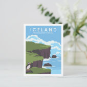 Snaefellsnes Iceland Travel Place Illustratie Briefkaart (Staand voorkant)