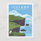 Snaefellsnes Iceland Travel Place Illustratie Briefkaart (Voorkant)