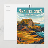 Snaefellsnes Schiereiland IJsland Briefkaart (Voorkant / Achterkant)