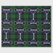 Snaffelbit en gipsplaat cadeaupapier (Vlak)