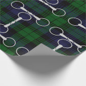 Snaffelbit en gipsplaat cadeaupapier (Hoek)