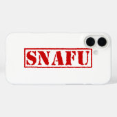 SNAFU Case-Mate iPhone CASE (Achterkant (horizontaal))