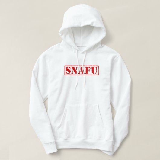 SNAFU HOODIE (Design voorkant)