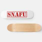 SNAFU PERSOONLIJK SKATEBOARD (Horizontaal)