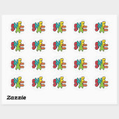 SNAFU RONDE STICKER (Vel)