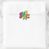 SNAFU RONDE STICKER (Tas)