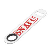 SNAFU SPEED FLESSENOPENER (Voorkant Gekanteld)