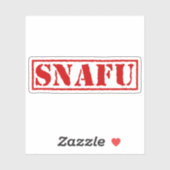 SNAFU STICKER (Vel)