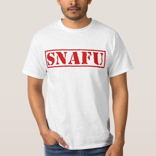 SNAFU T-SHIRT (Voorkant)