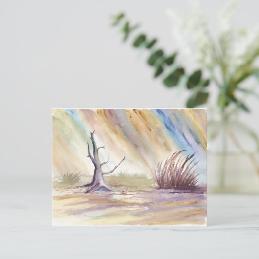 Snag in een Storm Briefkaart (Staand voorkant)