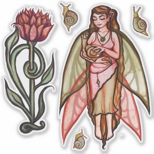 Snagelaas Sticker (Voorkant)