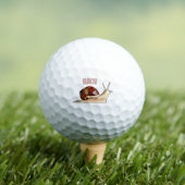 Snagelafbeelding cartoon golfballen (Insitu Shirt)
