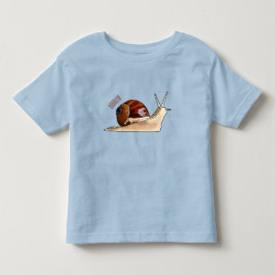 Snagelafbeelding cartoon kinder shirts