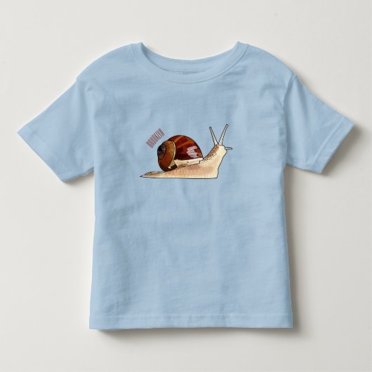 Snagelafbeelding cartoon kinder shirts (Voorkant)
