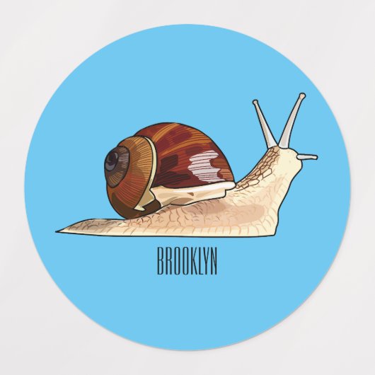 Snagelafbeelding cartoon labels (Design 2)