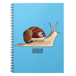 Snagelafbeelding cartoon notitieboek