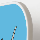 Snagelafbeelding cartoon pickleball paddle (Links Detail)