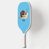 Snagelafbeelding cartoon pickleball paddle (Links)