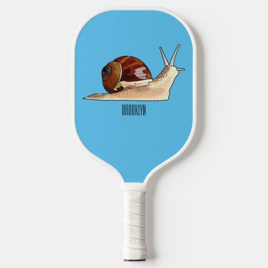 Snagelafbeelding cartoon pickleball paddle (Voorkant)