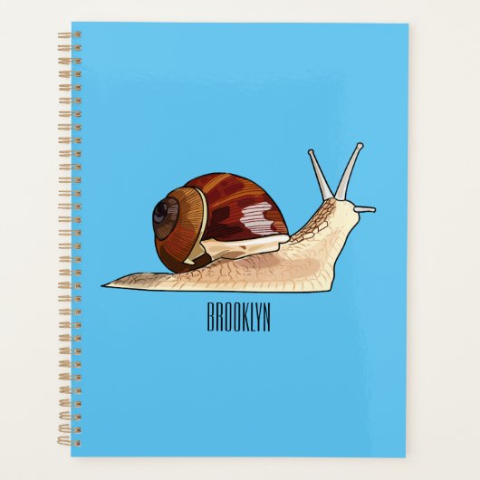Snagelafbeelding cartoon planner (Voorkant)