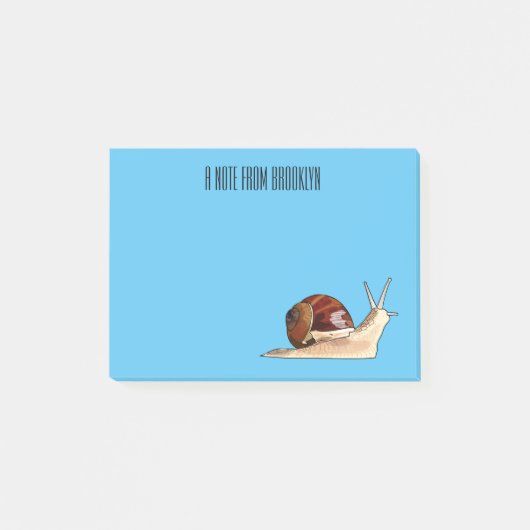 Snagelafbeelding cartoon post-it® notes (Voorkant)