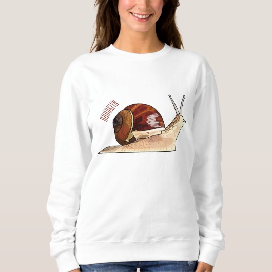 Snagelafbeelding cartoon trui (Voorkant)