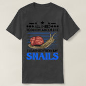 Snagelcadeau10 T-shirt (Design voorkant)