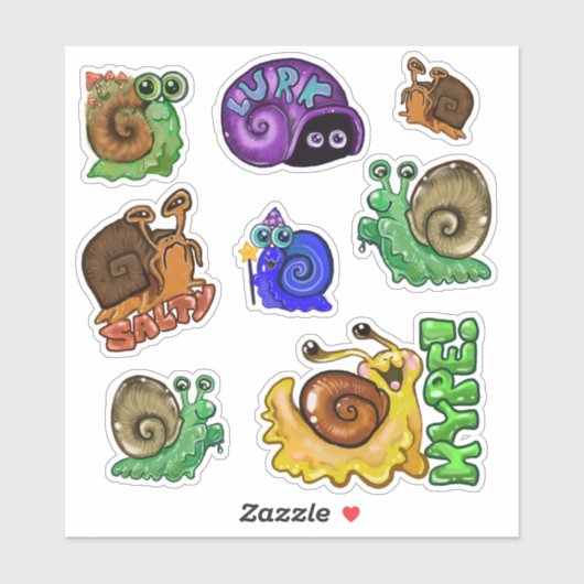 Snagelemtes Sticker (Vel)