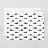  Snagelkunst KLANT ACHTERGROND KLEUR Briefkaart (Voorkant / Achterkant)