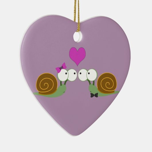 Snagelliefde Keramisch Ornament (Rechts)