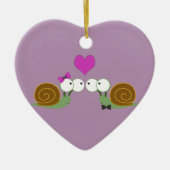 Snagelliefde Keramisch Ornament (Voorkant)