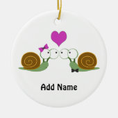 Snagelliefde Keramisch Ornament (Voorkant)