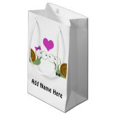 Snagelliefde Klein Cadeauzakje (Voorkant Gekanteld)