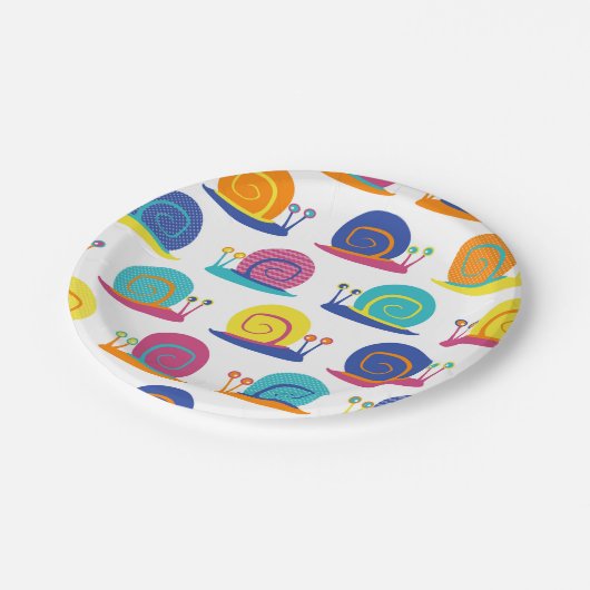 Snagelpartij Papieren Bordje (Gekanteld)