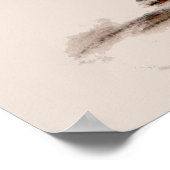 Snagelpastel, oorspronkelijke tekening, bevroren poster (Hoek)