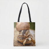Snagelrog Baby Tortoise Tote Bag (Voorkant)