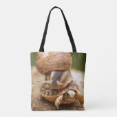 Snagelrog Baby Tortoise Tote Bag (Achterkant)
