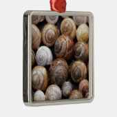 Snagelschalen Metalen Ornament (Rechts)