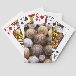 Snagelschalen Pokerkaarten