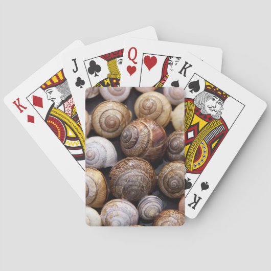 Snagelschalen Pokerkaarten (Achterkant)