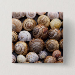 Snagelschalen Vierkante Button 5,1 Cm