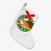 snagelslak voor kerst kleine kerstsok (Voorkant (Hangend))