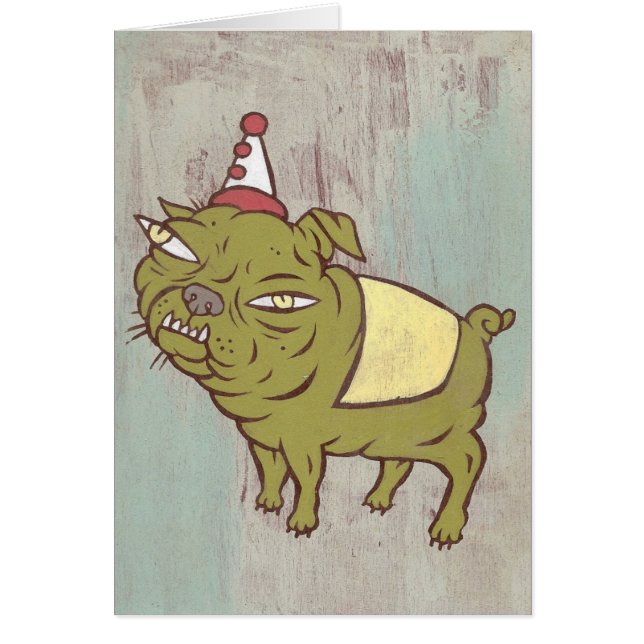 Snaggle Dog-kaart (Voorkant)