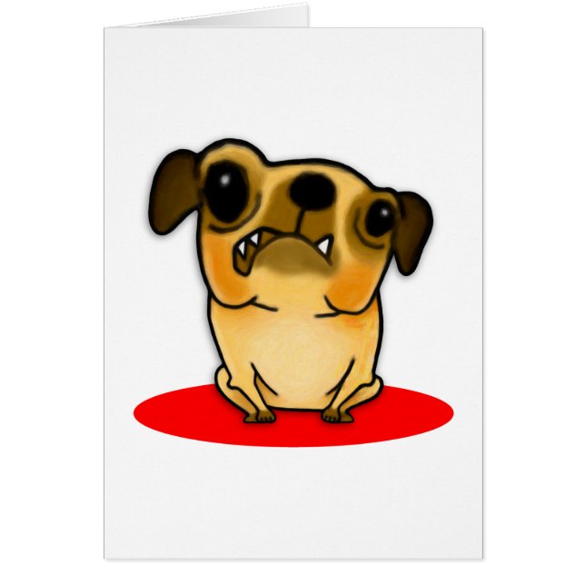 Snaggle Tooth Pug (Voorkant)