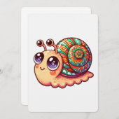 Snail Art Kaart (Voorkant / Achterkant)