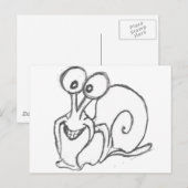 SNAIL BRIEFKAART (Voorkant / Achterkant)