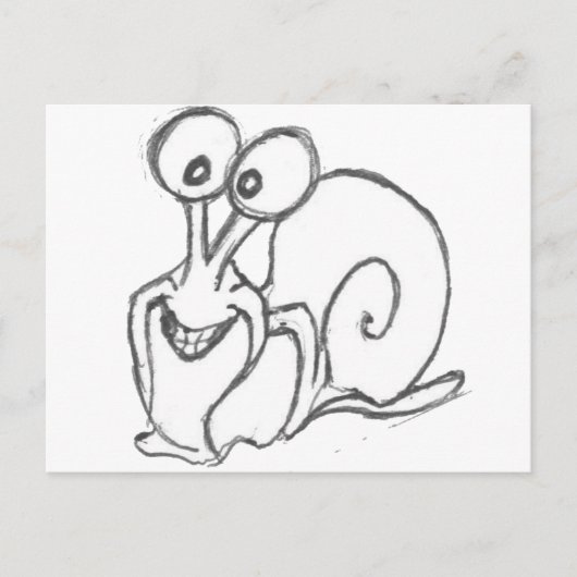 SNAIL BRIEFKAART (Voorkant)