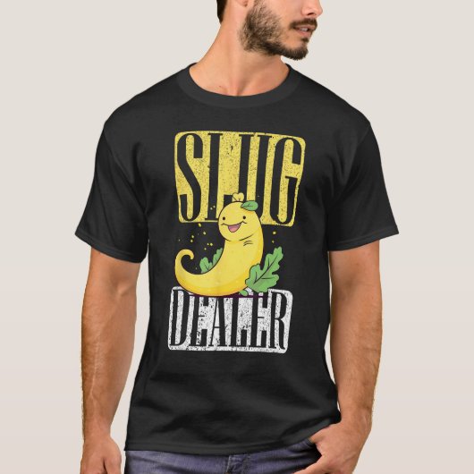Snail Catcher Quote voor Snail Catching en Slug Co T-shirt (Voorkant)