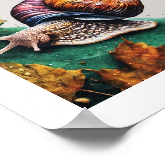 Snail Crawl Poster (Hoek)