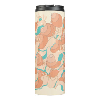 Snail Design Tumbler Thermosbeker